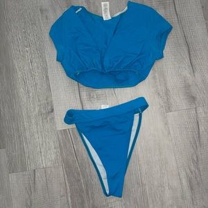 Pretty Little Thing Blue Bikini
